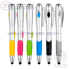 The Most Popular Mromotion Pen with LED and Stylus Touch Jm-D04c